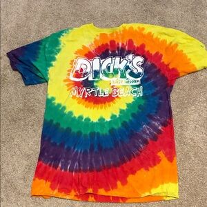 Port and Company Tie-Dye Short Sleeve Tee - Multicolor